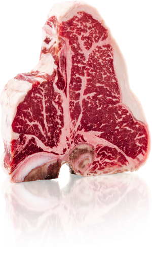 Jack’s Creek Black Angus T-Bone- /Porterhouse-Steak von Albers